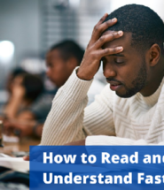 How to Read and Understand Faster